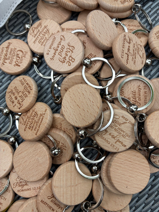 Keychain - Wood Rescue
